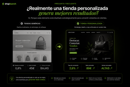 Tienda personalizada